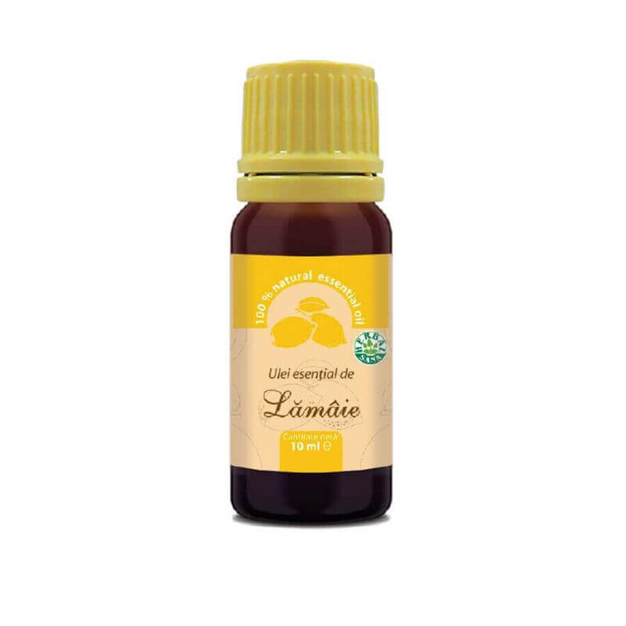 Olio essenziale di limone puro al 100%, 10 ml, Herbavit