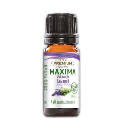 Ulei esential de Lavanda, 10 ml, Justin Pharma