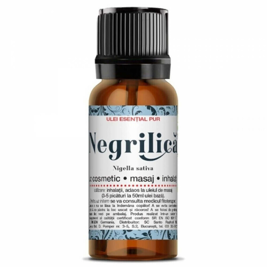 Negrilica essential oil, 10ml, Steaua Divina