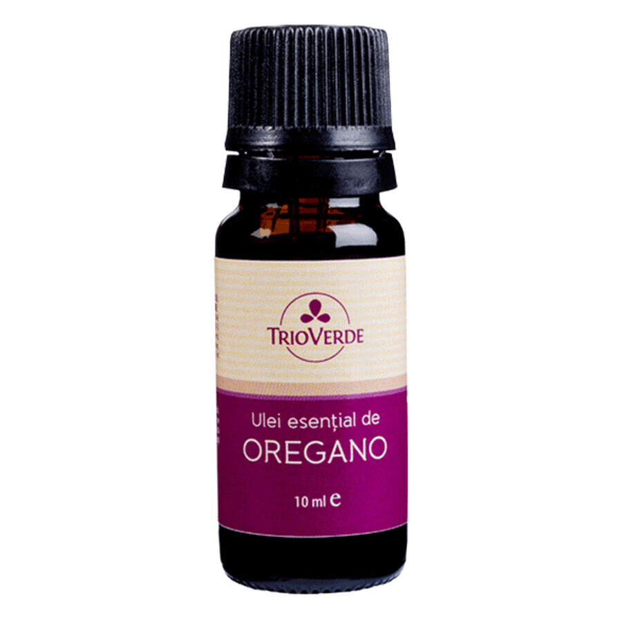 Olio essenziale di origano, 10 ml, Trio Verde