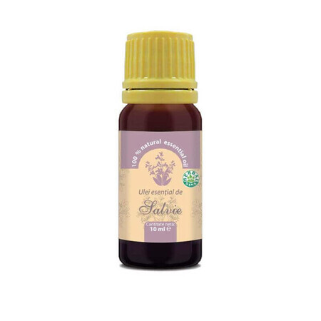 Olio essenziale di salvia puro al 100%, 10 ml, Herbavit