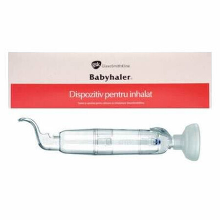 Babyhaler, dispozitiv pentru inhalat, Gsk