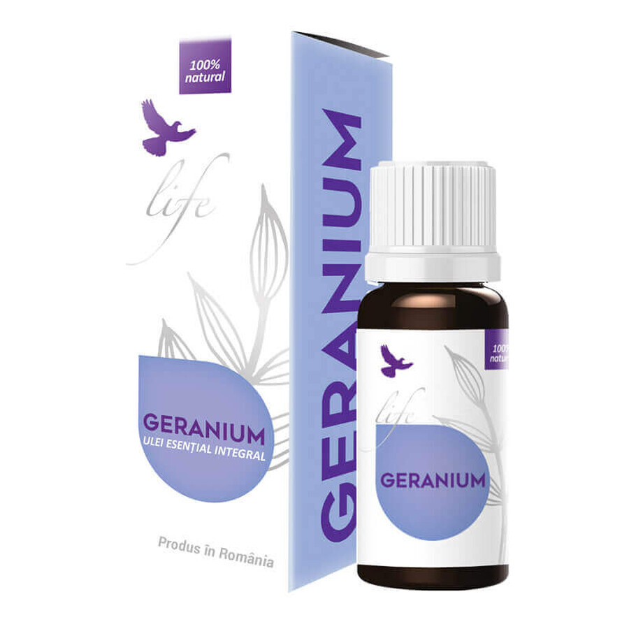 Aceite esencial completo de geranio, 5 ml, Dvr Pharma