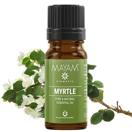 Olio essenziale di mirto verde (M - 1204), 10 ml, Mayam