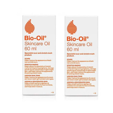 Skin care oil, 60 ml + 60 ml, Bio Oil