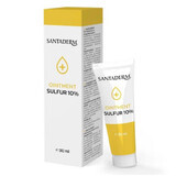 Santaderm Emollient Ointment with Sulphur 10%, 30 ml, Vitalia