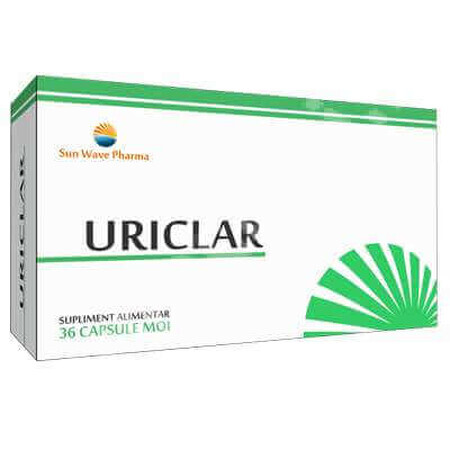 Uriclar, 36 capsule, Sun Wave Pharma