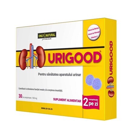 Urigood 550mg, 30 tablets, Only Natural