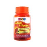 Ositos de gominola con vitamina C natural, 60 ositos, Pediakid