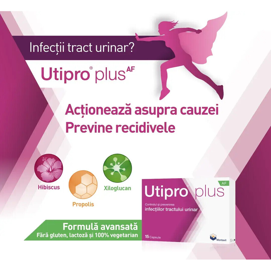 Utipro plus, 15 capsule, Montavit