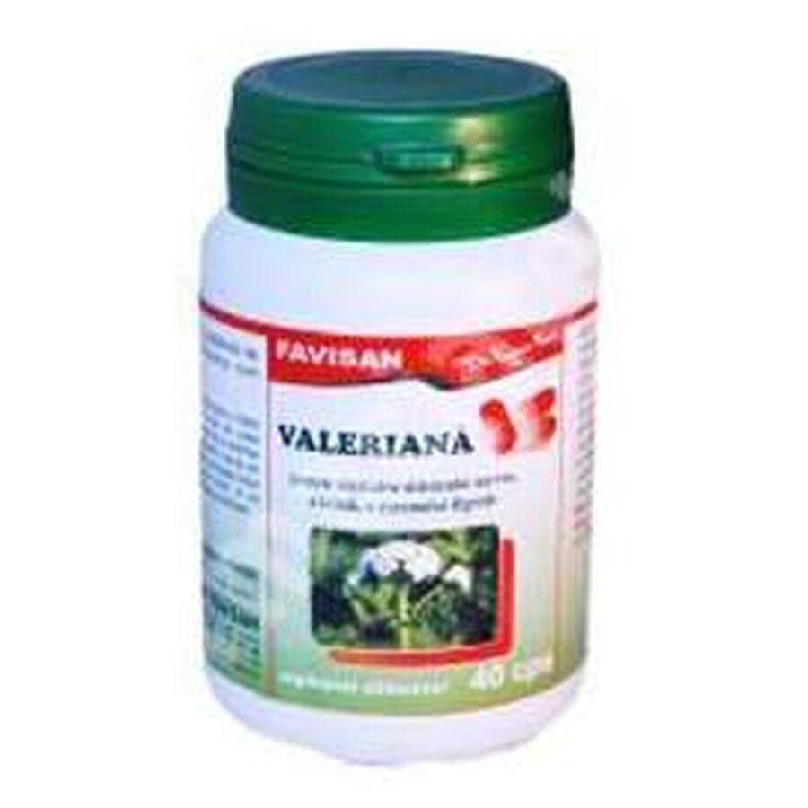 Valeriana, 40 capsule, Favisan