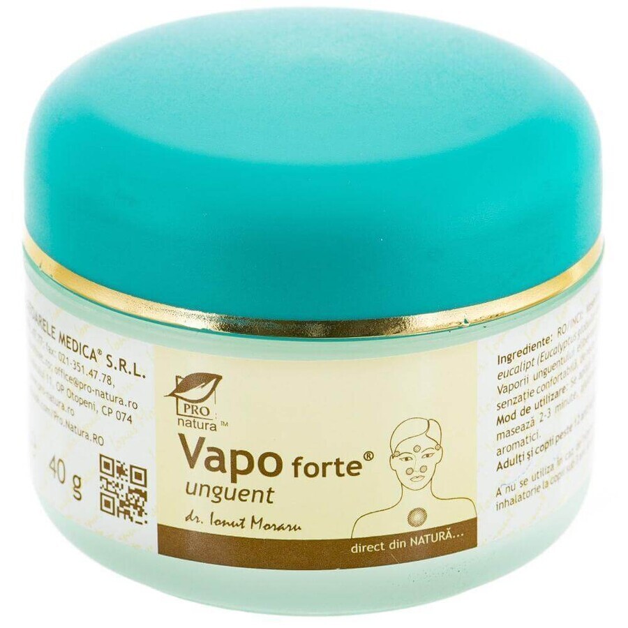 Unguento Vapo Forte, 40 g, Pro Natura