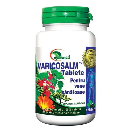 Varicosalm, 50 compresse, Ayurmed