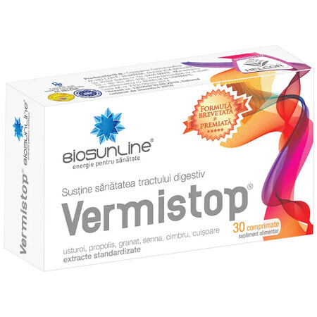 Vermistop, 30 compresse, Helcor