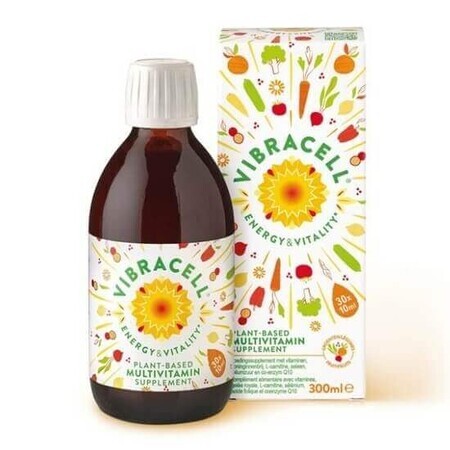 Vibracell, integratore multivitaminico naturale, 300 ml, Martera