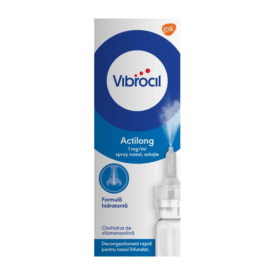 Vibrocil Actilong nasal spray, 10 ml, Gsk