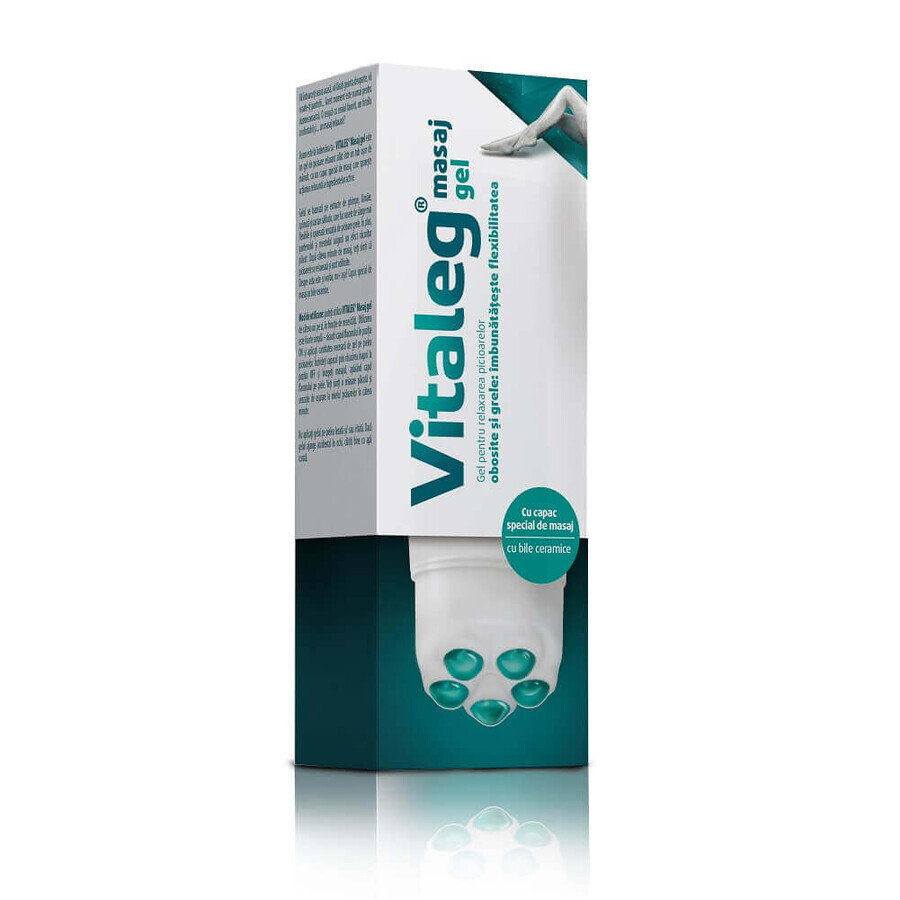 Gel da massaggio Vitaleg, 120 ml, Aflofarm