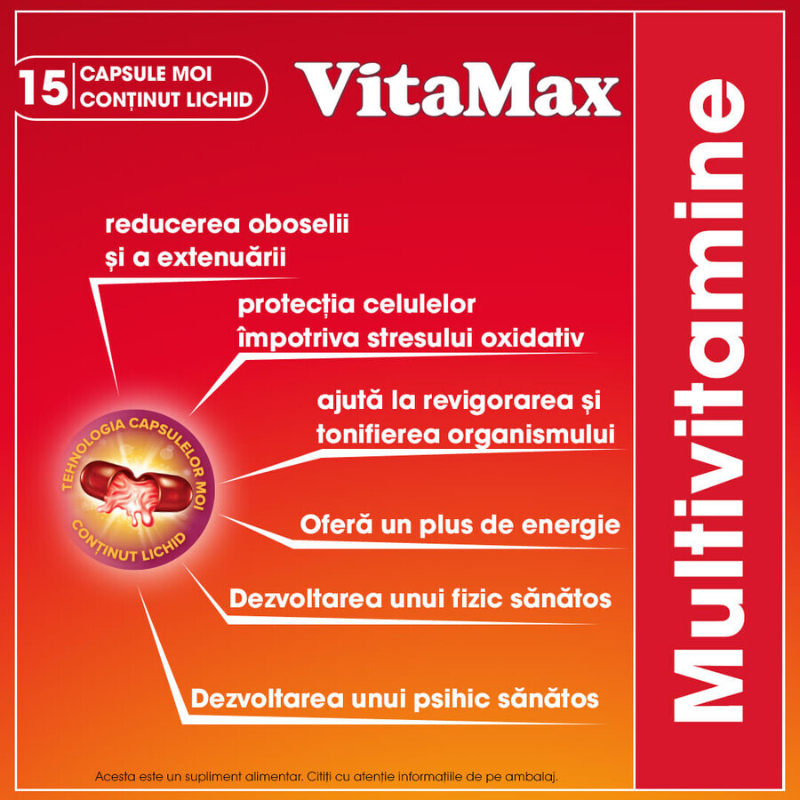 Vitamax, 15+15 capsule, Perrigo (40% di sconto dal 2° prodotto)