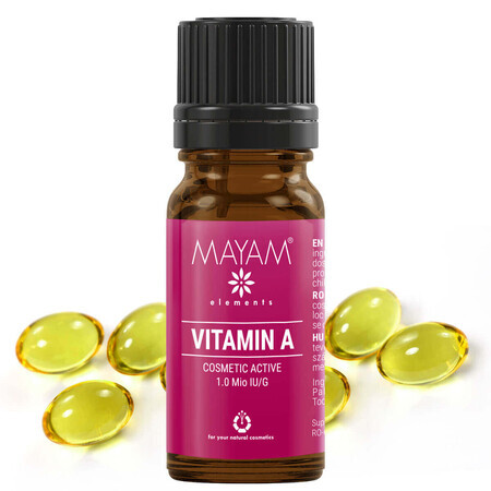 Vitamina A per uso cosmetico (M - 1073), 10 ml, Mayam