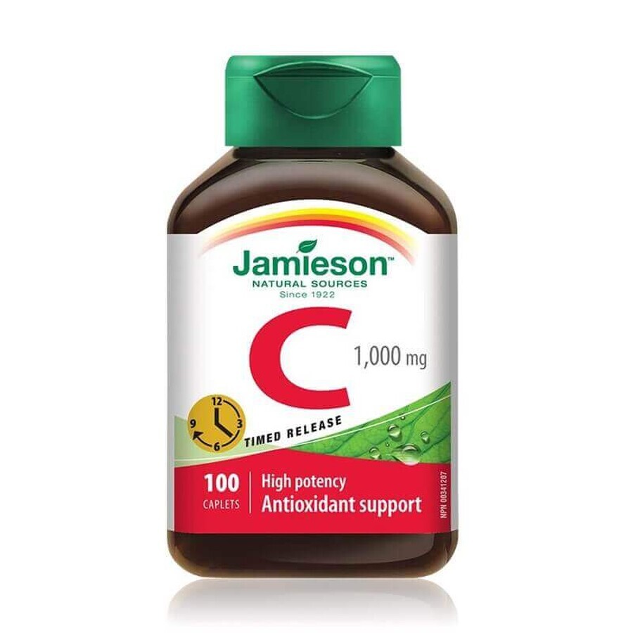 Vitamin C 1000mg, 100 capsules, Jamieson