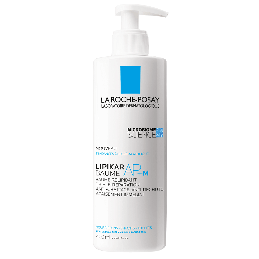 La Roche-Posay Lipikar Baume AP+M, triple action balm against dry patches of skin, 400 ml