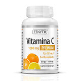 Vitamin C Premium 1000 mg with citrus fruits and bioflavonoids, 60 capsules, Zenyth