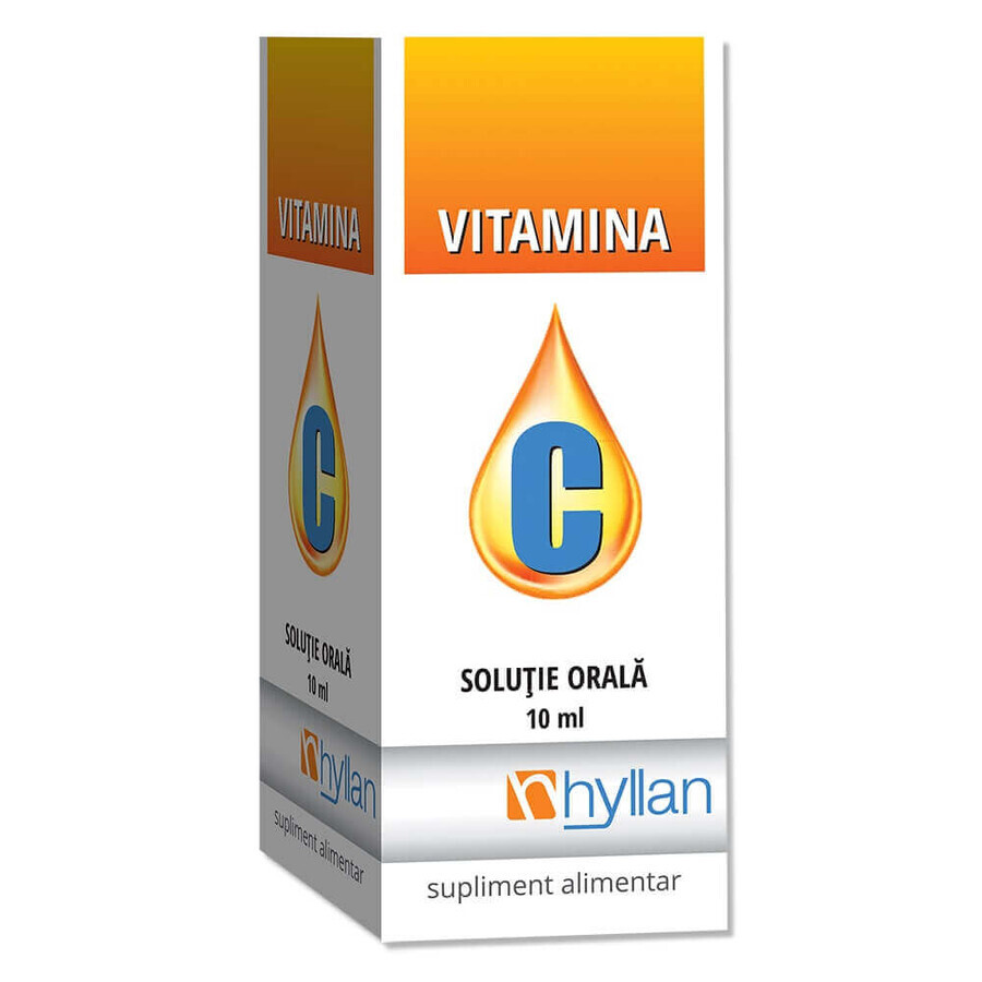 Vitamine C orale oplossing, 10 ml, Hyllan