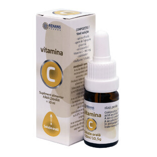 Vitamin C, oral solution, 10 ml, Renans