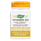 Vitamin D3 2000 IU Nature's Way, 120 capsules, Secom