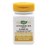 Vitamin D3 5000 IU Nature's Way, 60 capsules, Secom