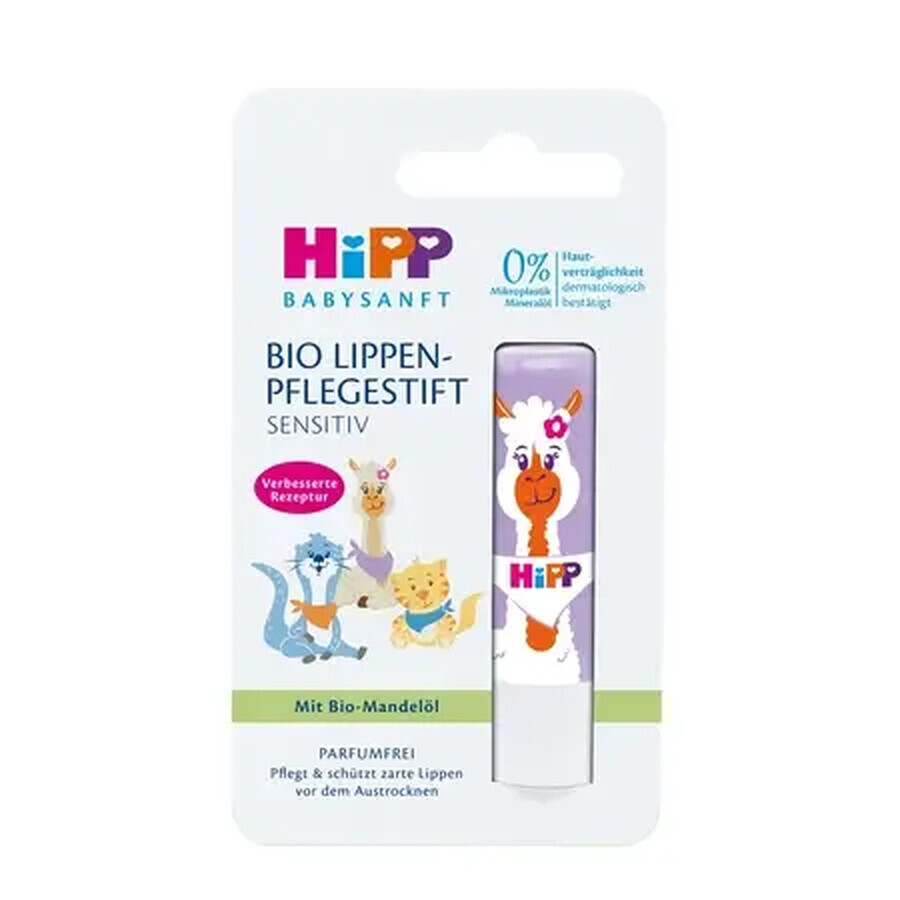 Balsamo per labbra per bambini BabySanft, 4,8 g, Hipp