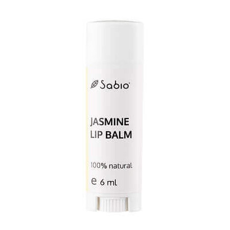 Lippenbalsem met jasmijn, 6 ml, Sabio