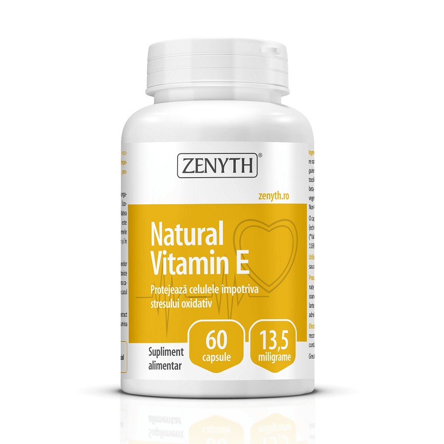 Vitamina E, 60 capsule, Zenyth