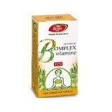 Complejo natural de vitamina B, F172, 60 cápsulas, Fares