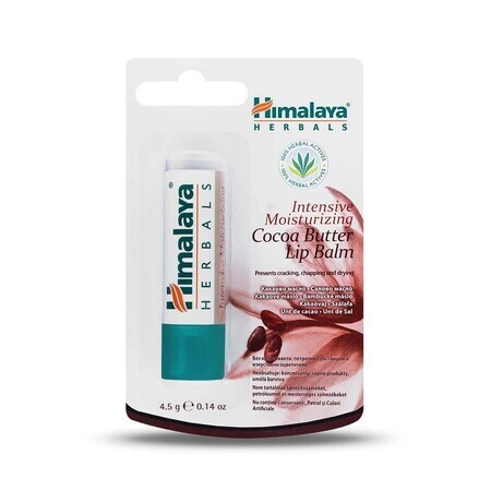 Lippenbalsem met cacaoboter, 4,5 g, Himalaya