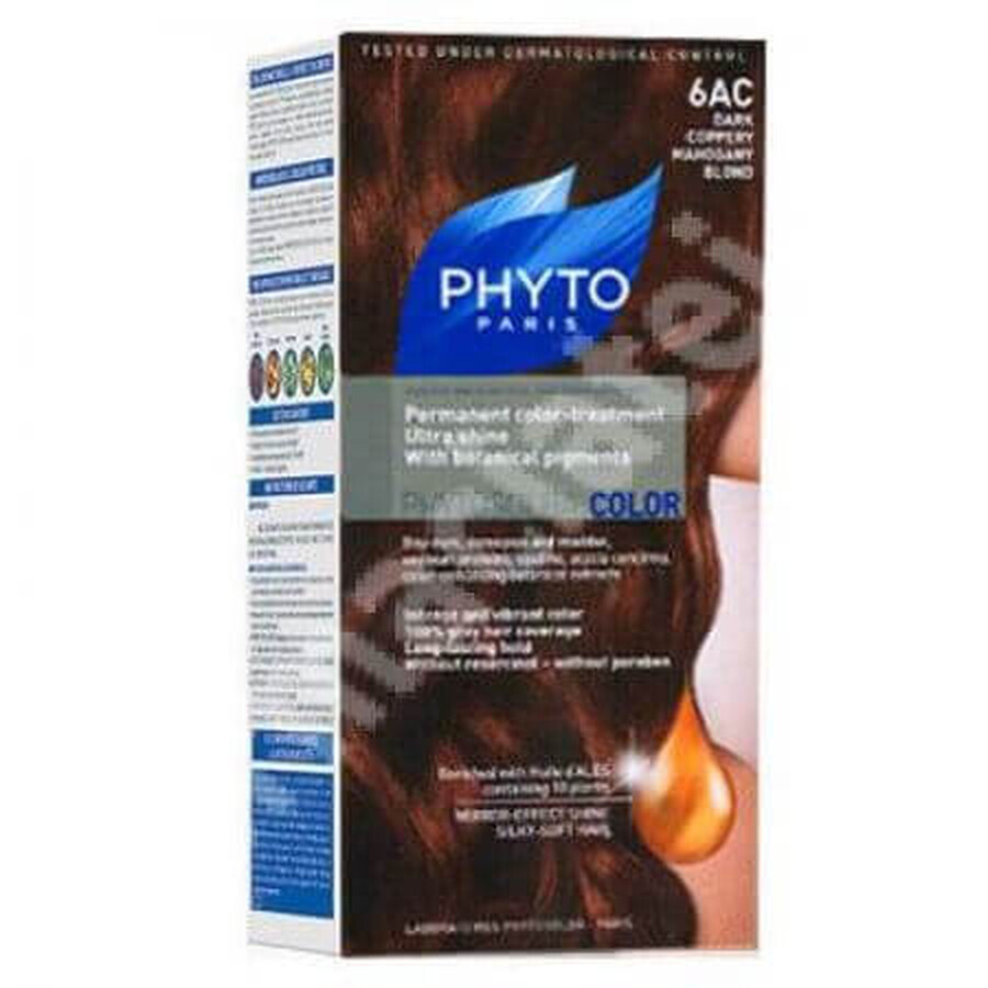 Phyto Phytocolor Colorazione Permanente Colore 6AC Biondo Scuro Ramato