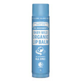 Organic unscented lip balm, 4 g, Dr. Bronner's