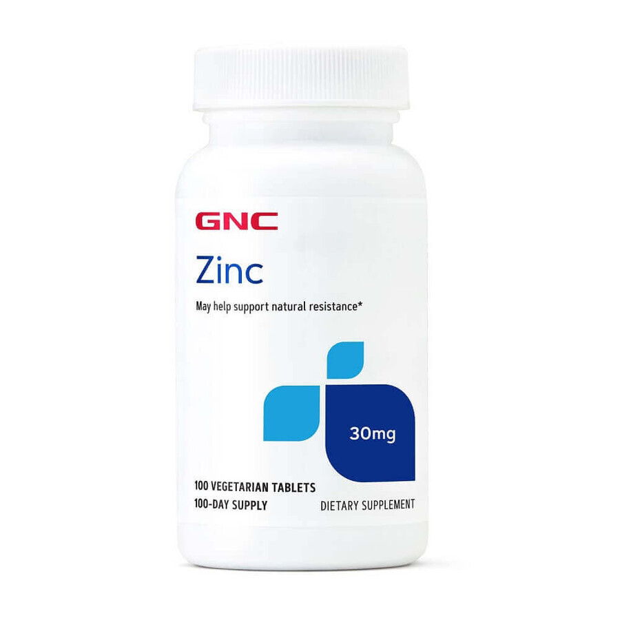 Zink 30 mg (255414), 100 tabletten, Gnc