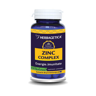 Zinc Complex, 60 capsules, Herbagetica