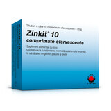 Zinkit 10, 20 comprimidos efervescentes, Worwag Pharma