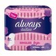 Assorbenti Always Dailies Singles To Go, 20 pezzi, P&amp;G