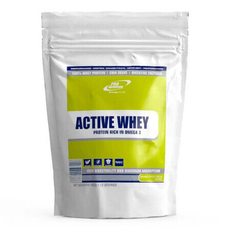 Active Whey - CAFFÈ ALLA CREMA DI BANANA, 400g, Pro Nutrition