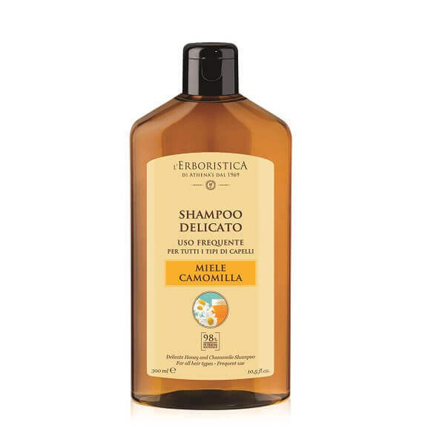 Shampoo with honey and chamomile, 300 ml, L'Erboristica