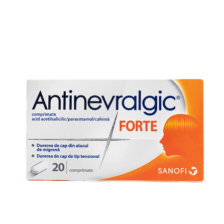 Forte antinevralgico, 20 compresse, Sanofi