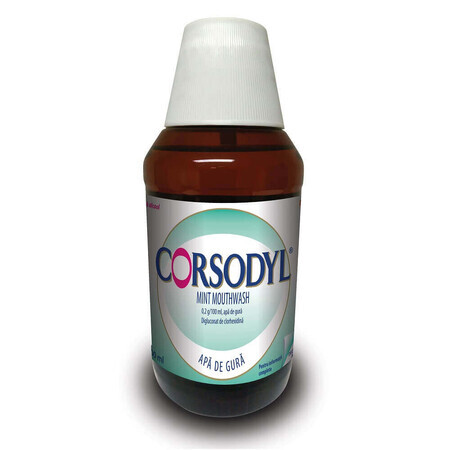 Mouthwash Corsodyl, 300 ml, Gsk