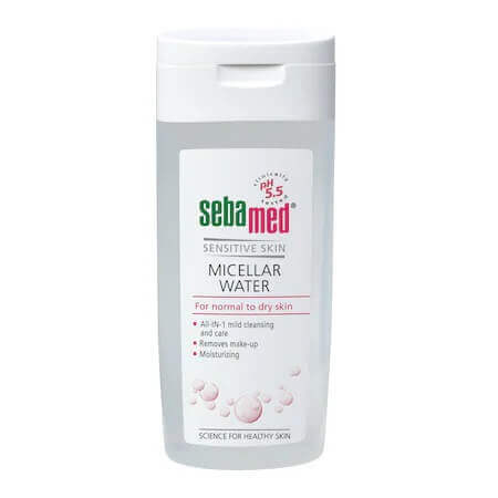 Acqua micellare per pelli normali e secche, 200 ml, Sebamed