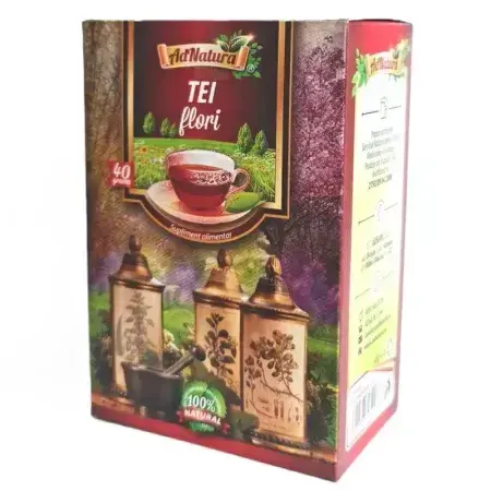 Tè ai fiori di tiglio, 40 g, AdNatura
