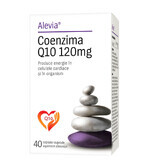 Coenzima Q10, 120 mg, 40 capsule vegetali, Alevia