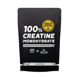 Creatina monoidrato senza sapore, 200 g, Gold Nutrition