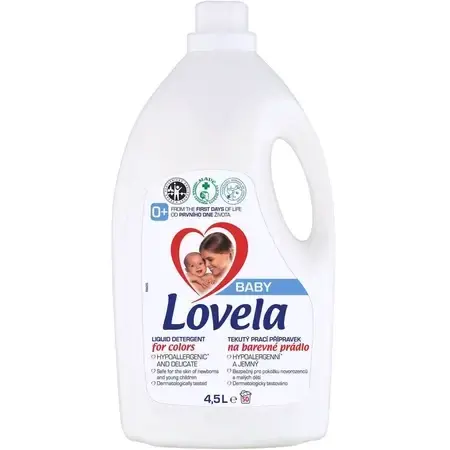 Detergente liquido per biancheria colorata, 4500 ml, Lovela Baby